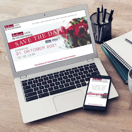 Webdesign für Hochzeitswerk