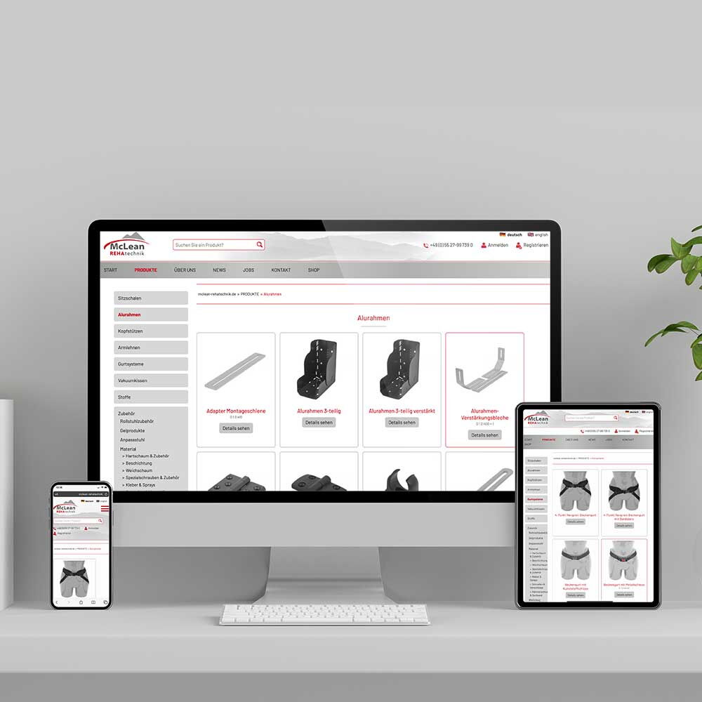 McLean REHAtechnik - Online Shop