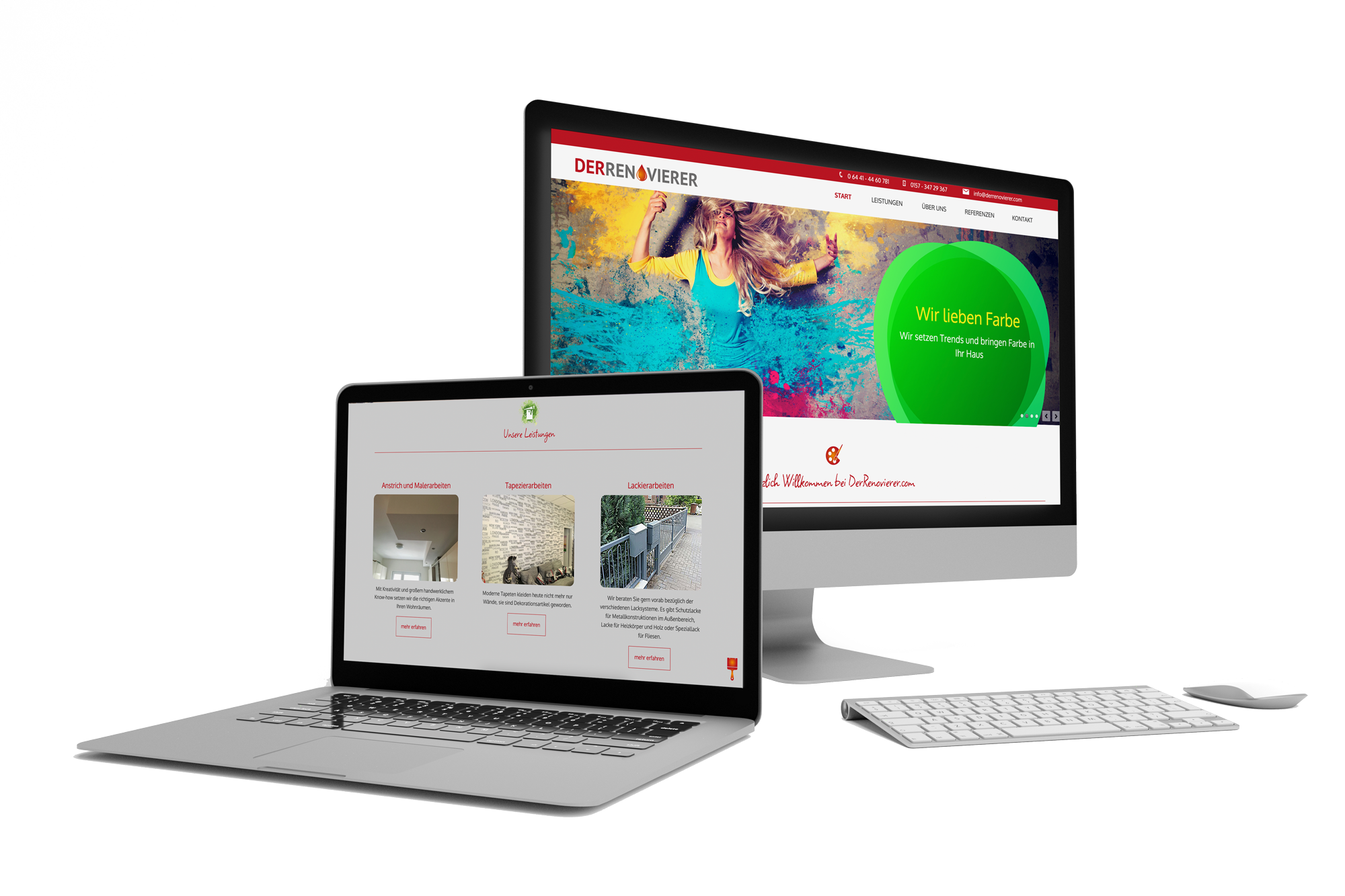 Derrenovierer Internetseite Design Web Derrenovierer Internetseite Design Web