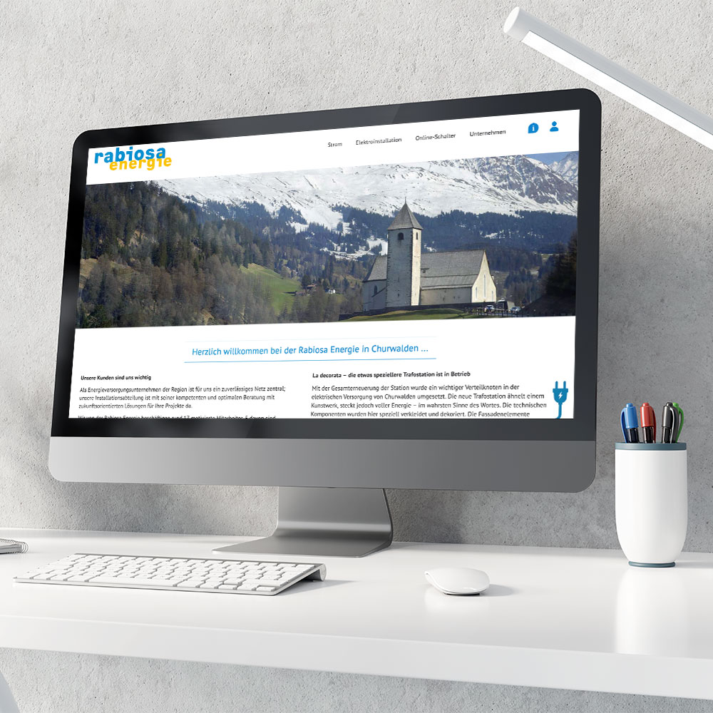 Rabiosa Energie in Churwalden Schweiz Webdesign Webprogrammierung