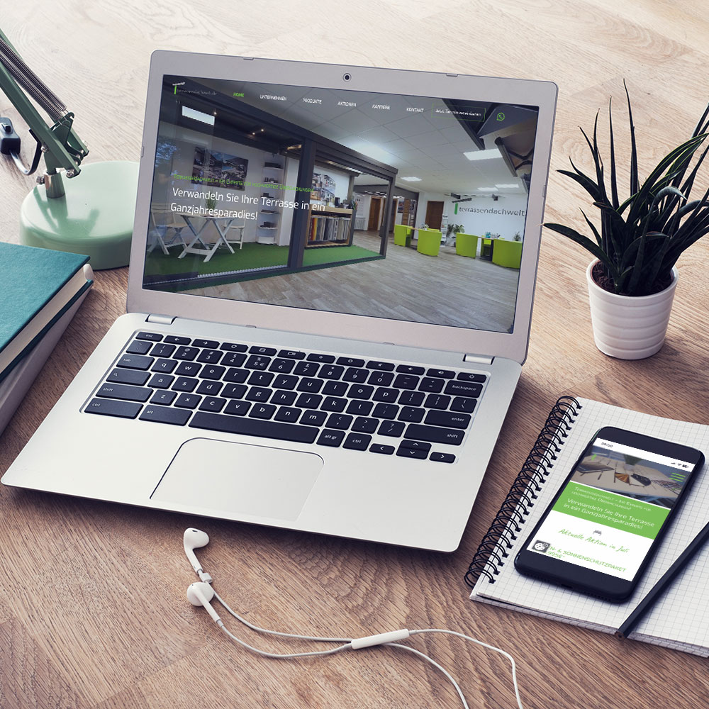 Terrassendachwelt in Weilburg Webdesign Internetseite