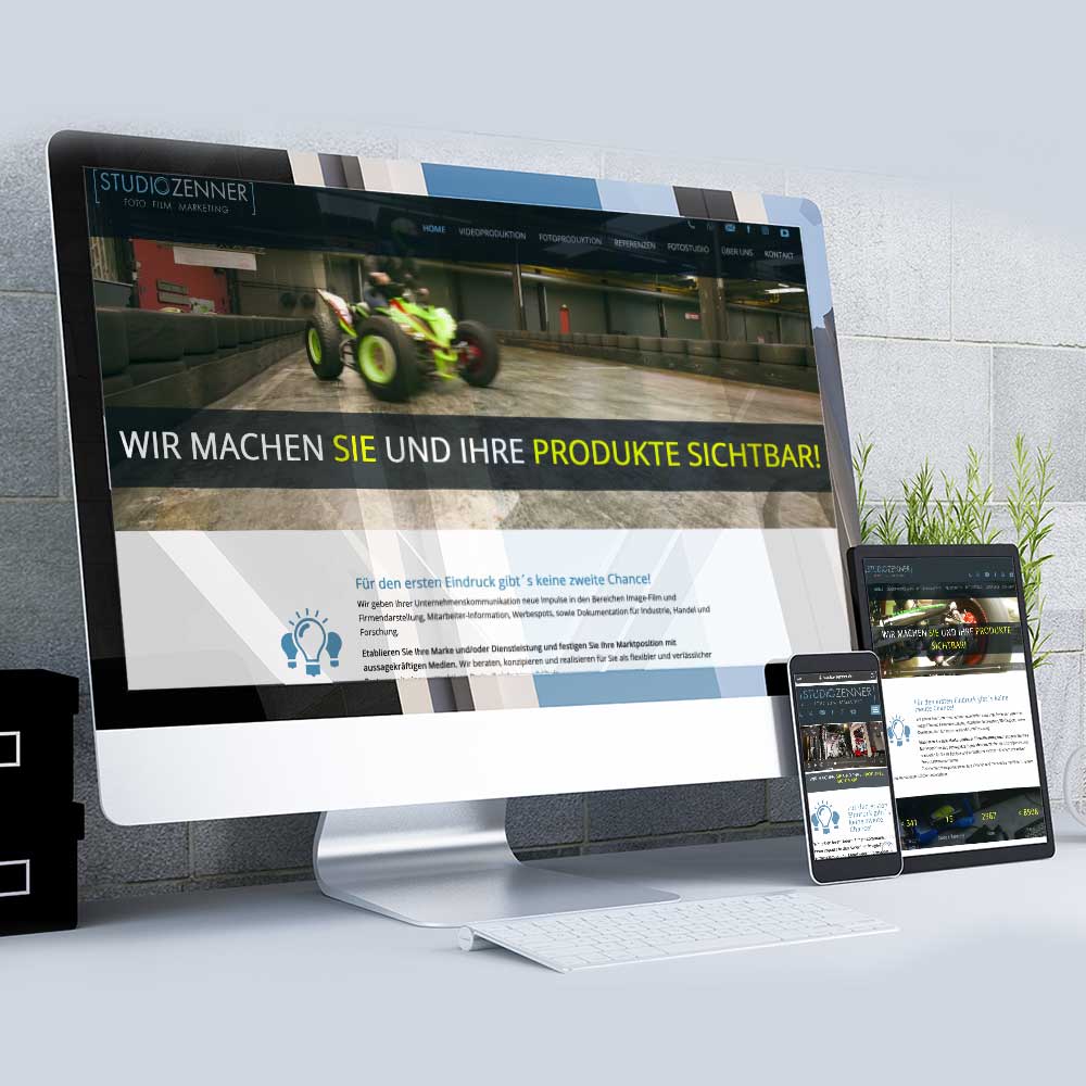 Webdesign CMS Studio Zenner in Sinn